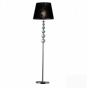 Торшер дизайнерский Ideal Lux Step PT1 Nero Step PT1 IDEAL LUX  081343 Хром;черный