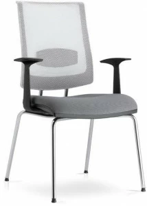 Ares Line Стул из сетки с подлокотниками Zero7 family