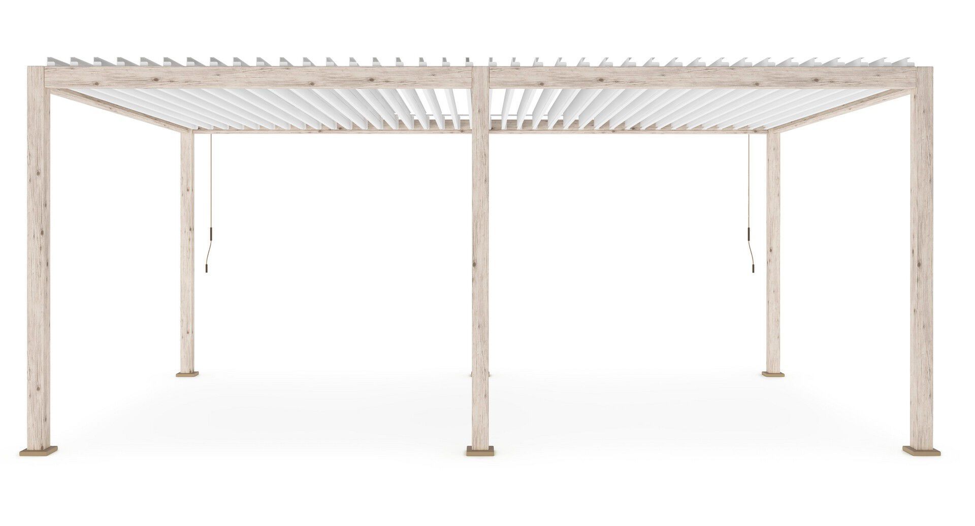 Самонесущая пергола из алюминия с поворотными пластинами BIZZOTTO OCEAN ARCH-00042235 - Вид №63