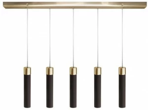 Abrissi Подвесной светильник ручной работы из кожи Forte 11225