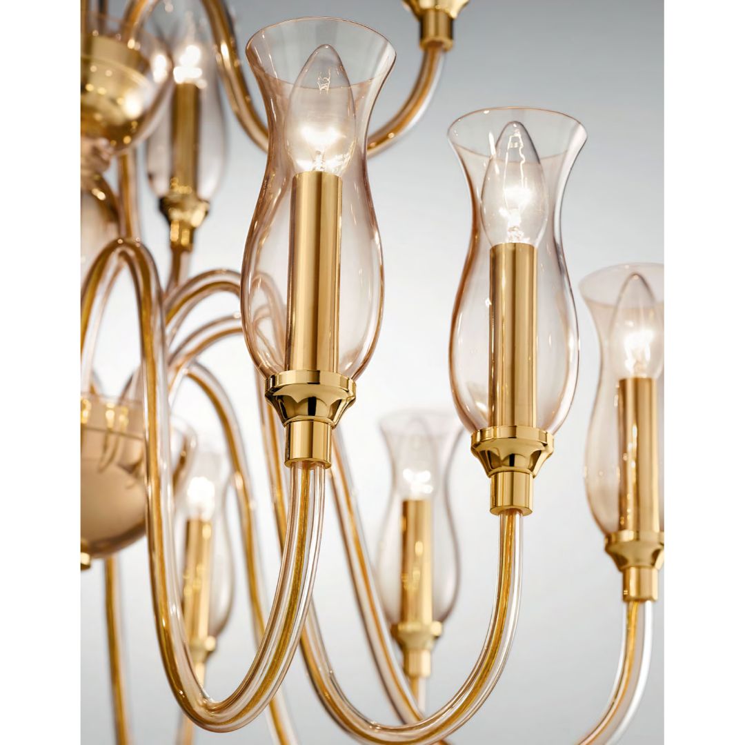 Sylcom 1020/6 K CR Soffio люстра подвесная 103576 - Вид №1