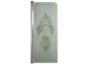 Стеклянная стена ванны