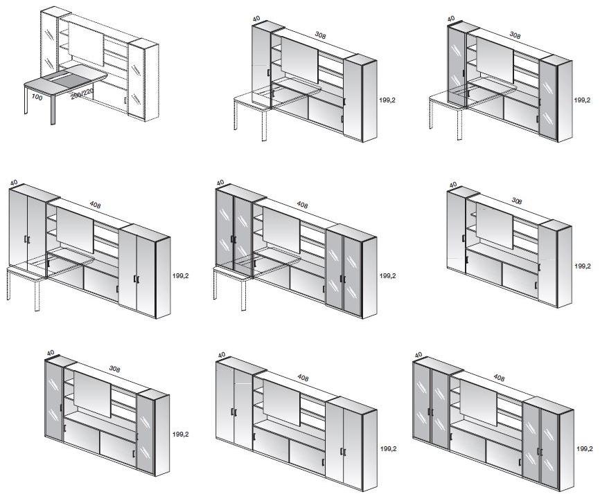 Archiutti Книжный шкаф офисный из дерева Darch sun-id-1498803 - Вид №5
