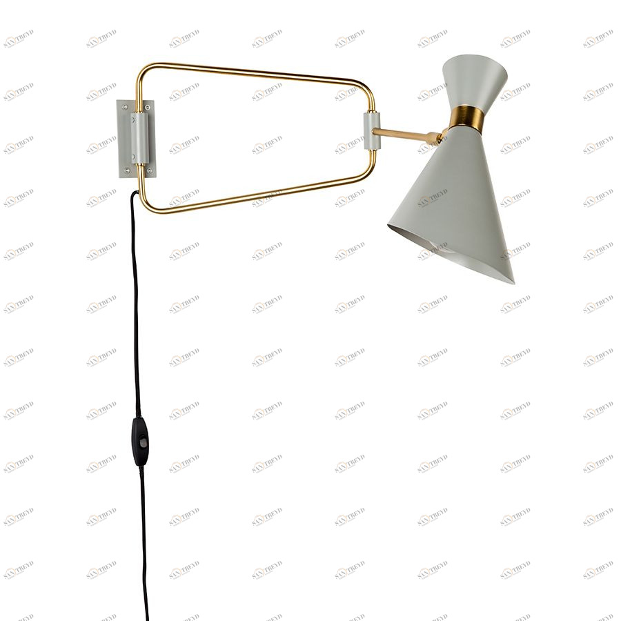 Светильник настенный Shady, серый Zuiver 5400016