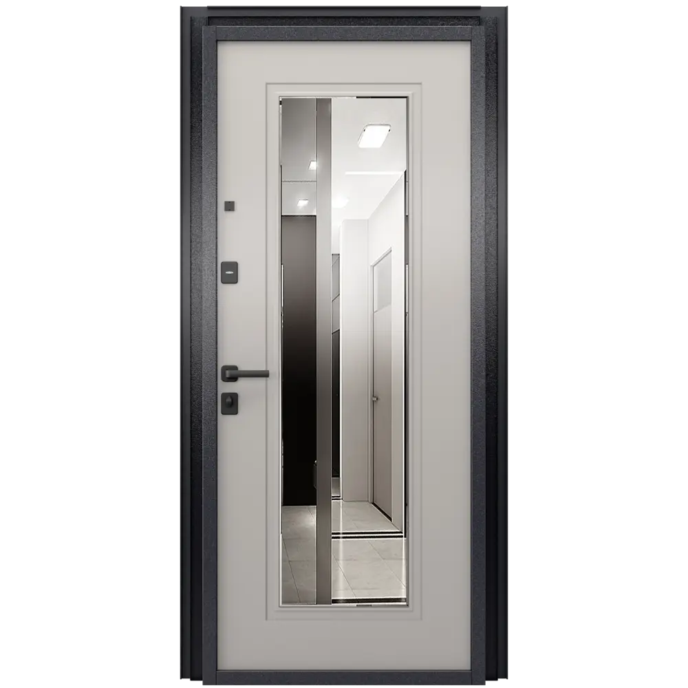 Входная дверь Гибсон 95x205 см левая айвори с зеркалом 89452651 STLM-2028017 TOREX  - Вид №2
