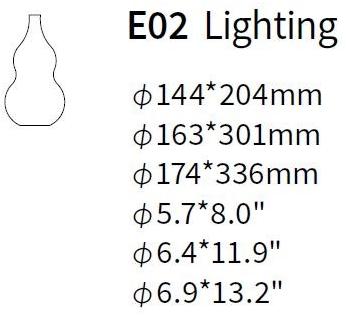 HC28 Cosmo Подвесной светильник из стекловолокна Hulu E02 - Вид №1