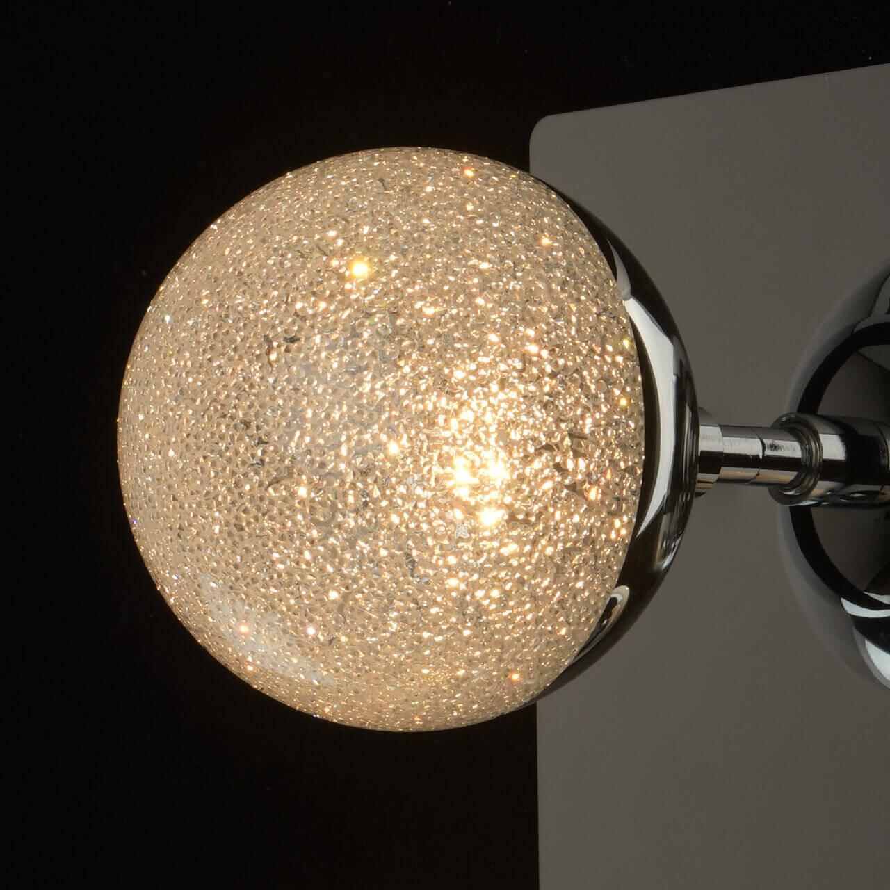 Бра светодиодное на 2 лампы хром "Каспер 1" 707020302 DE MARKT КАСПЕР 1 00-3931305 Хром  - Вид №2