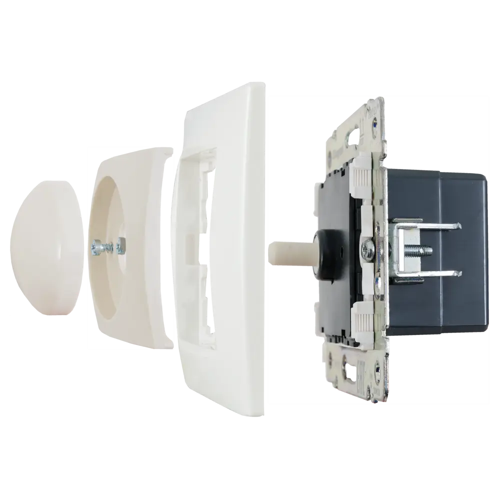 Legrand Valena Classic - поворотный светорегулятор для скрытого монтажа 12076635 STLM-0001739 - Вид №5