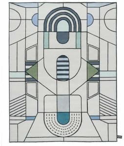 cc-tapis Ковер ручной работы с геометрическими мотивами Signature