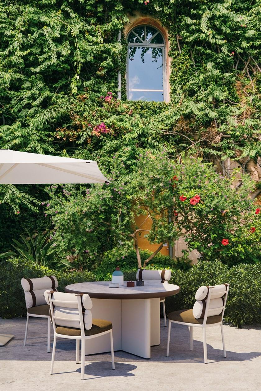 Kettal Садовый стул из ткани Roll #23110 - Вид №2