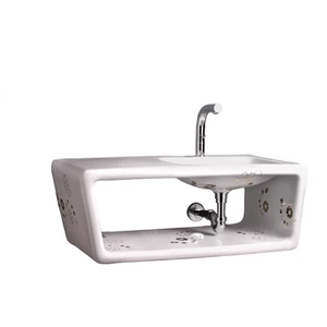 40107 Подвесная раковина настенная овальная Althea Ceramica  белая