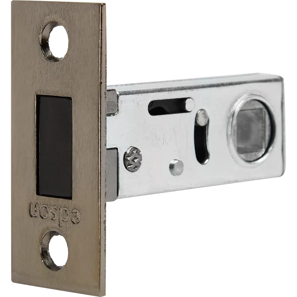 Защелка магнитная межкомнатная 6-50 82x57 мм сталь/пластик цвет графит EDSON STLM-2074225