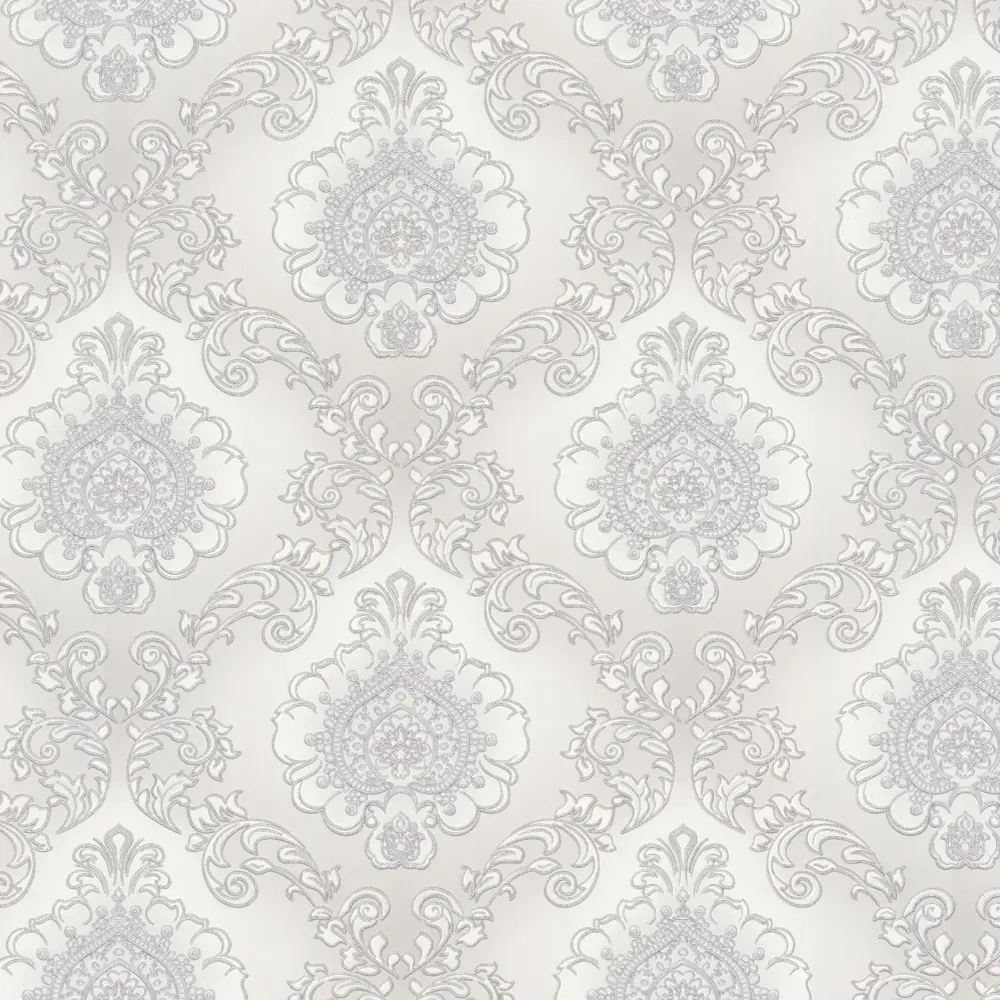 Флизелиновые обои PALITRA HOME Rosalina серые 1.06 м - элегантная текстура для стильного интерьера 88120863 STLM-0076927 - Вид №1