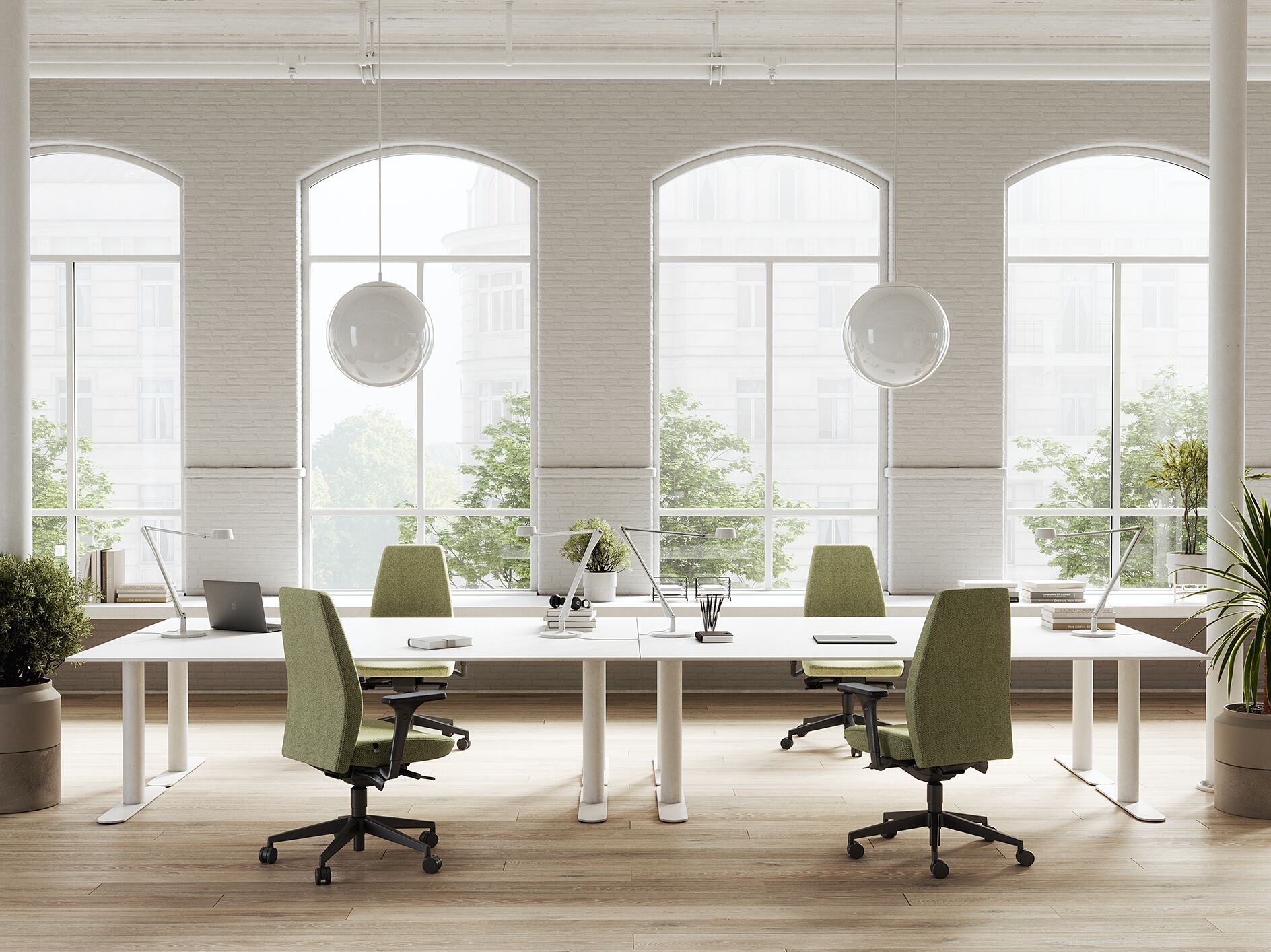 5-спицевое вращающееся офисное кресло с подлокотниками LD Seating Alva ARCH-00072487 - Вид №1