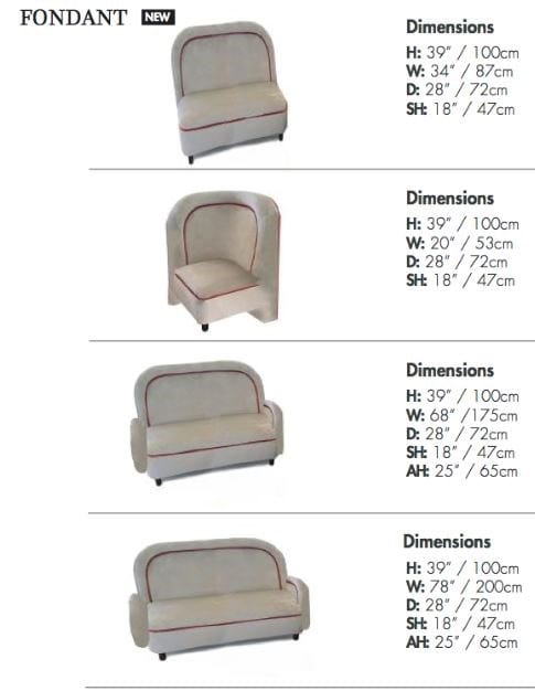 Модульный диван Mambo Unlimited Ideas FONDANT ARCH-00001123 - Вид №1