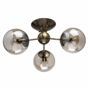 Потолочная люстра De Markt City Оливия 7 306013303 DE MARKT ОЛИВИЯ 7, ШАР 184214 Коричневый