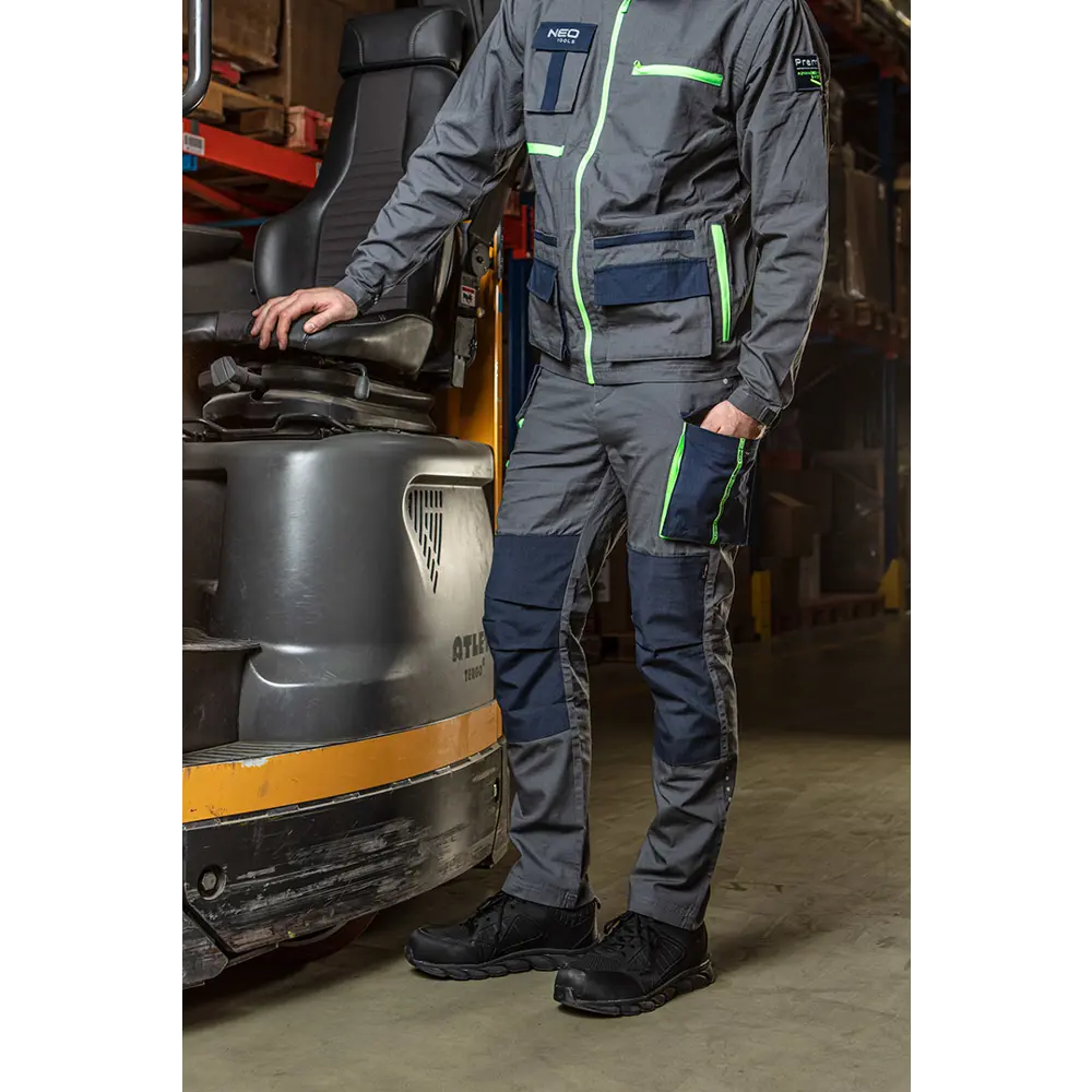 Куртка рабочая Neo Tools Premium цвет темно-синий/серый размер S/48 рост 175-178 см STLM-2023562 - Вид №14