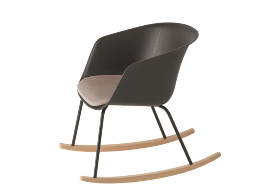 Кресло-качалка из полипропилена с мягким сиденьем Et al Dunk ARCH-00040866