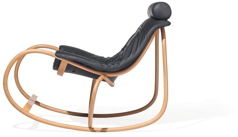 TON Кресло-качалка в коже sun-id-1430186 - Вид №9