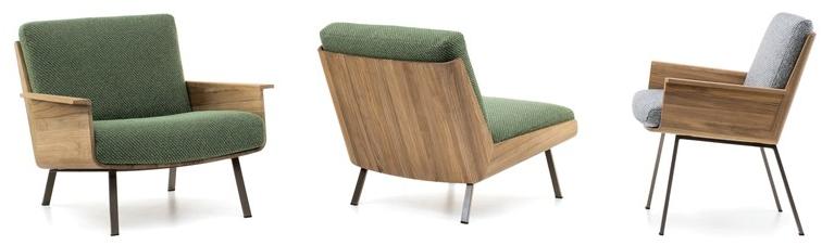 Minotti Садовое кресло из тикового дерева Daiki outdoor sun-id-1466603 - Вид №2