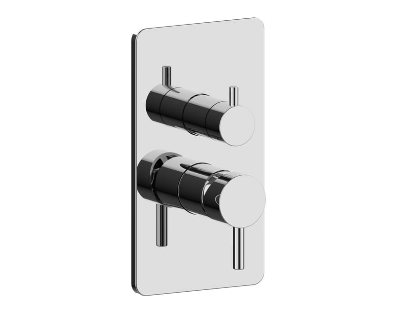 Однорычажный смеситель для душа с переключателем Rubinetterie Frattini Pepe XL ARCH-00133060