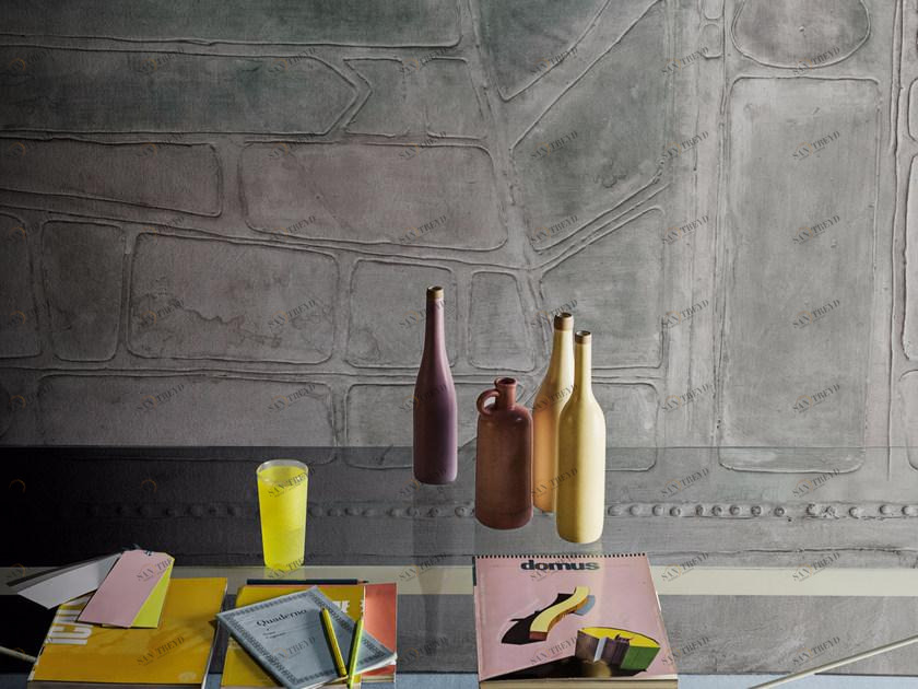 Wall&decò Обои с эффектом стены Contemporary wallpaper 2016 sun-id-1396851