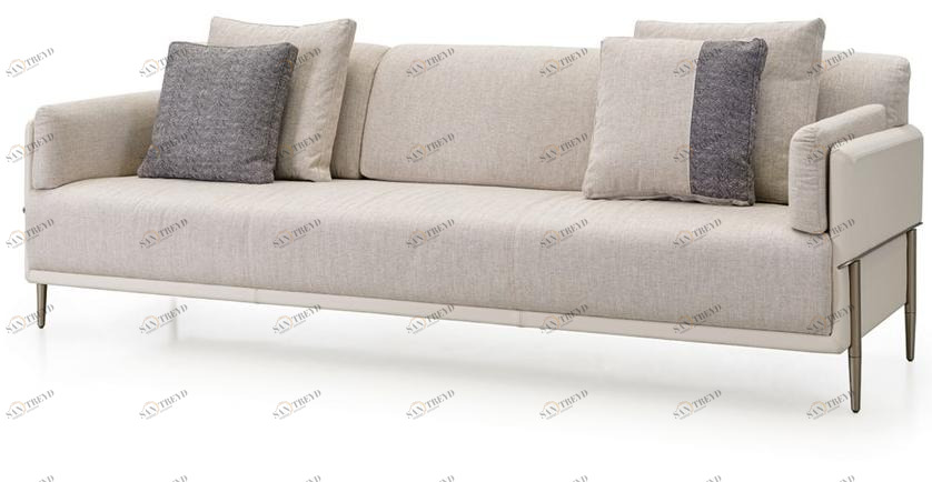 Turri Диван из ткани и кожи Zero sun-id-1349614