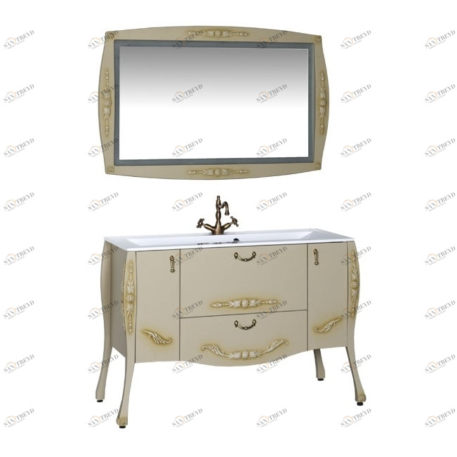 Комплект мебели Aquanet Виктория 120 олива 00183678