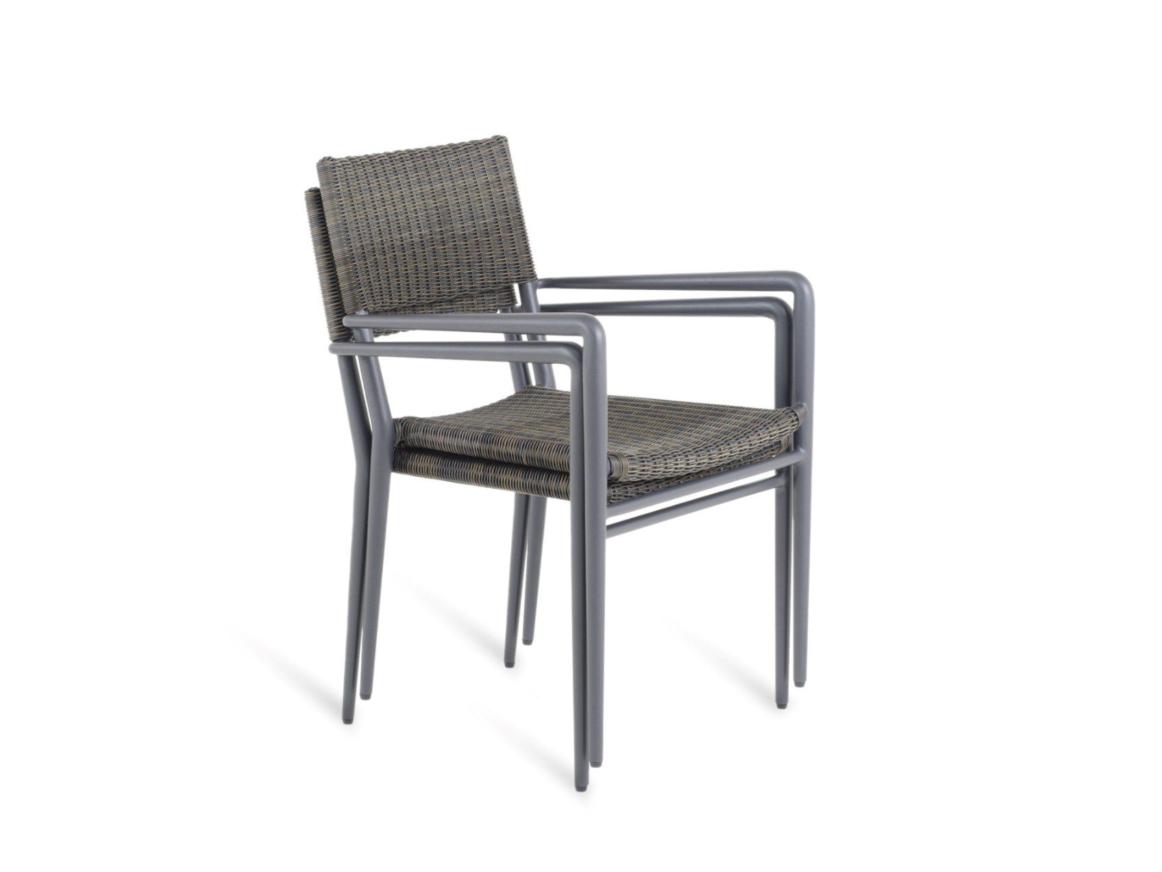 Штабелируемый стул WaProLace® с подлокотниками Unopiù EXPERIENCE ARCH-00029659 - Вид №1