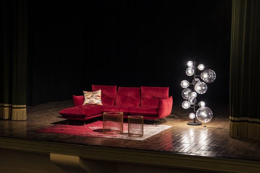 Gobbo Salotti Секционный диван со съемным чехлом из ткани с шезлонгом sun-id-1412868 - Вид №1