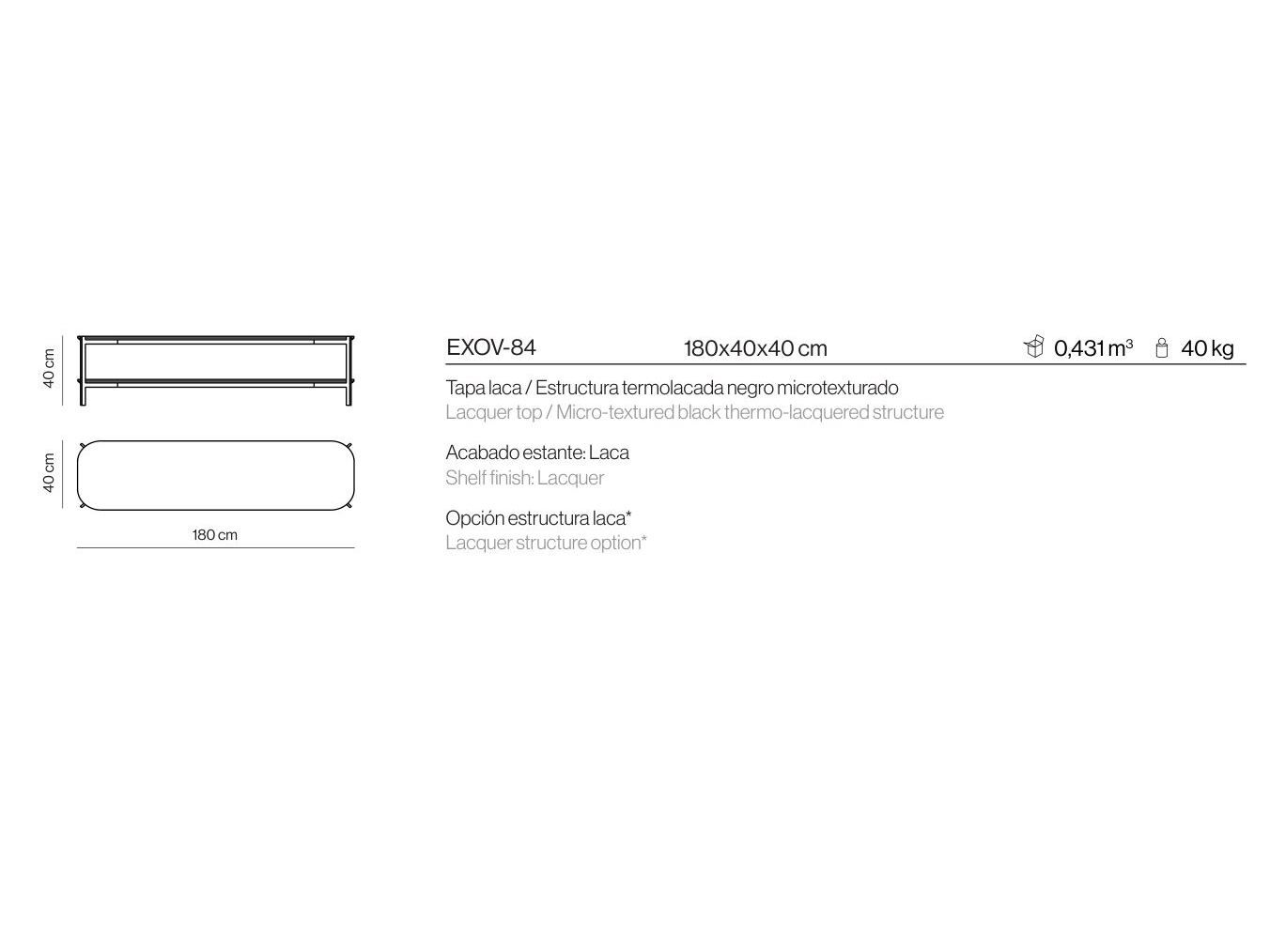 МДФ ТВ шкаф Kendo Mobiliario ARCH-00036801 - Вид №9