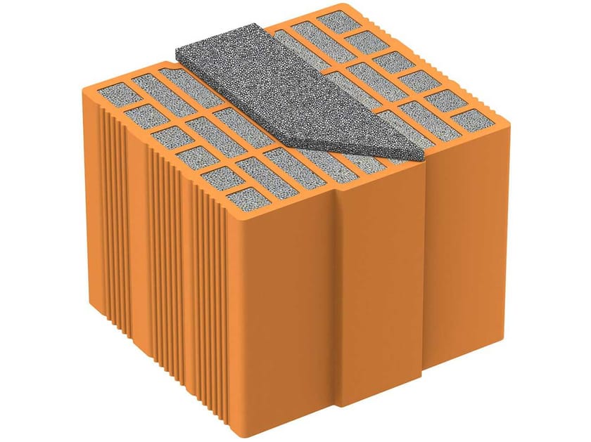 Теплоизоляционный кирпичный блок Fornaci Laterizi Danesi Normablok плюс CAM ARCH-00143750