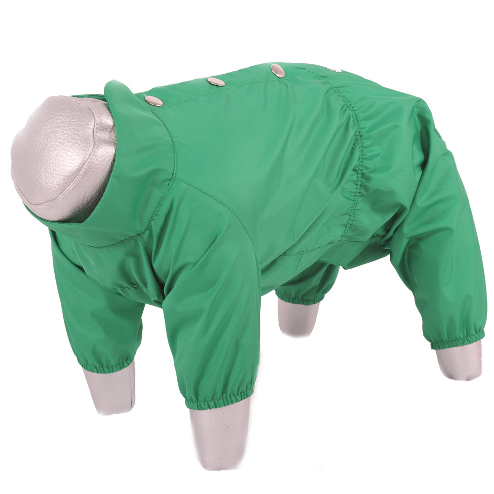 ПР0057174 Дождевик для собак Зеленое яблоко мальчик р. XL 32см YORIKI 