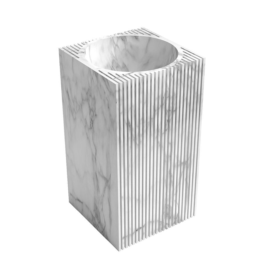 Controverso Напольная раковина стоящая прямоугольная Antoniolupi  - Вид №10