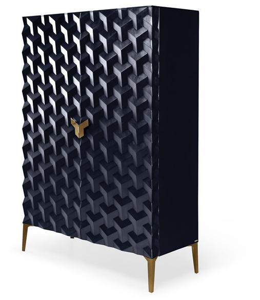 Jetclass Лакированная барная стойка со встроенным освещением Triny Jtn214  - Вид №2