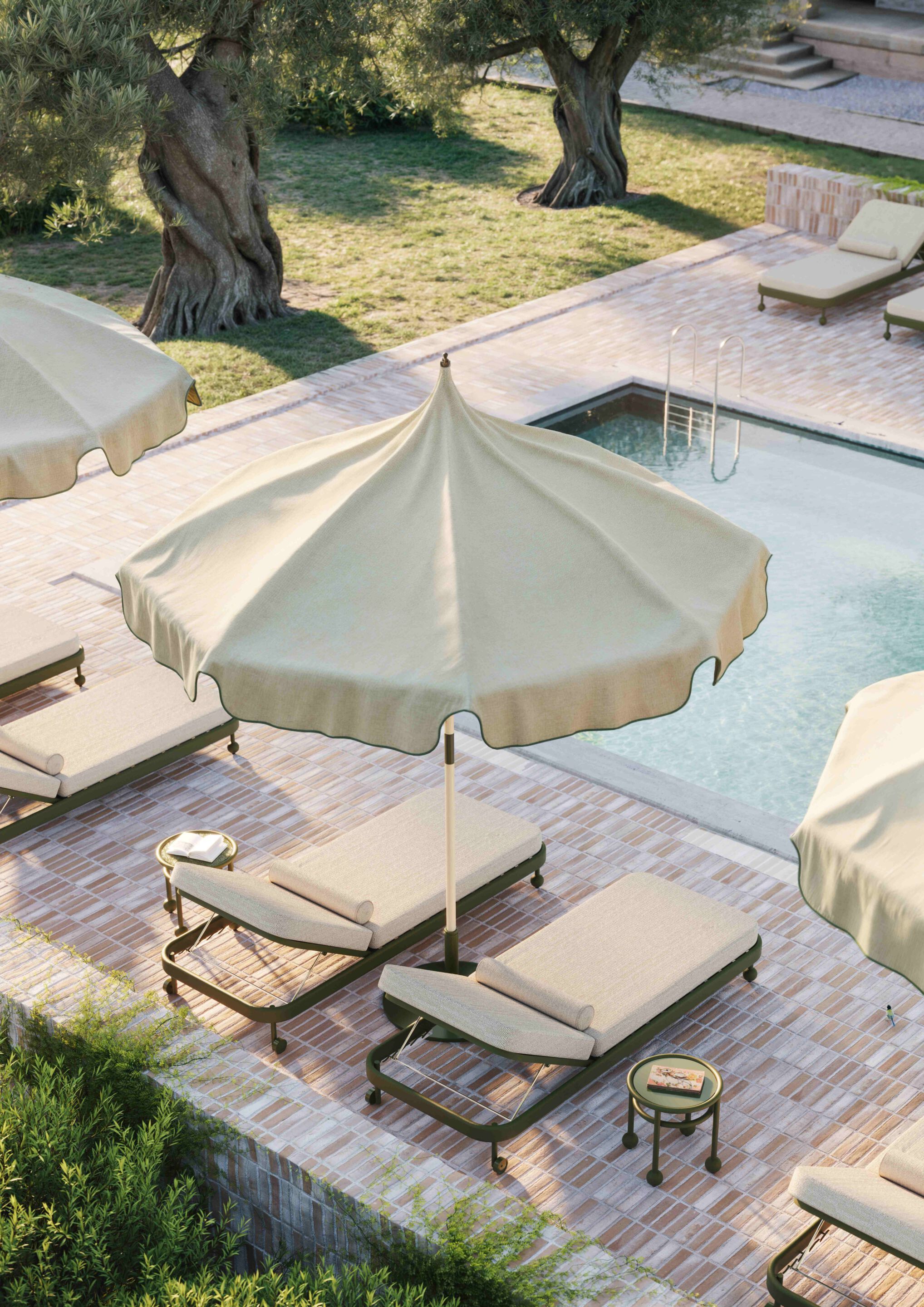 Алюминиевая откидная Садовая кровать FJAKA Slow ARCH-00013370 - Вид №2