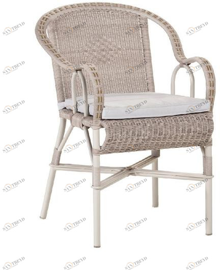 Kok Maison Кресло полиэтиленовое с подлокотниками Dune 1600r