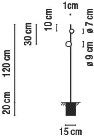 Vibia Светодиодный напольный светильник June sun-id-1453027 - Вид №3