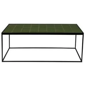 Стол кофейный Glazed, зеленый