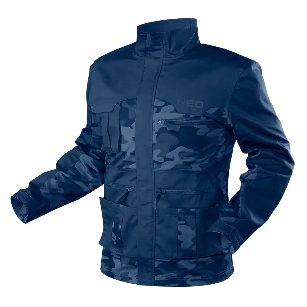 Толстовка рабочая Neo Tools Camo Navy цвет синий размер S/48 рост 175-178 см 83304111 STLM-2050661