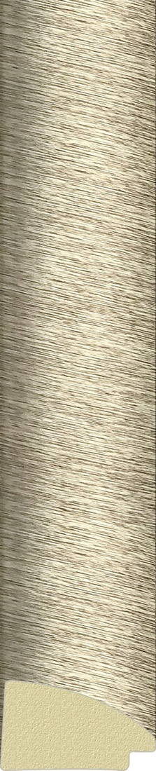 BY 7614 Зеркало в багетной раме - брашированное серебро 59 mm EVOFORM Definite - Вид №3