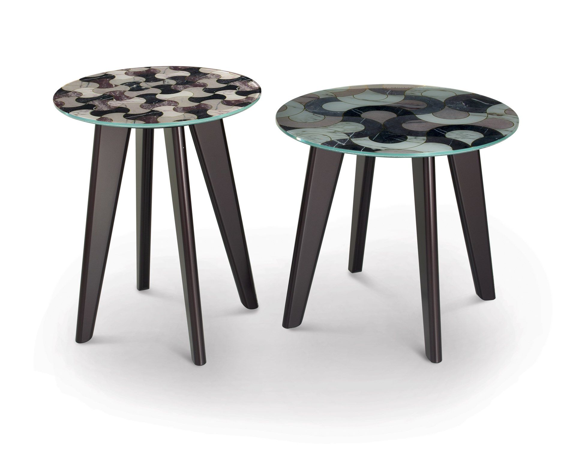 Круглый стеклянный журнальный столик Sicis OWEN ARCH-00116053 - Вид №2