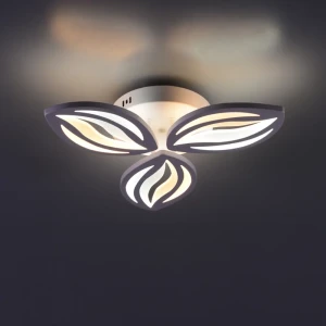 Люстра потолочная светодиодная Escada 10221/3LED 47W с пультом управления, 13 м², регулируемый белый свет, цвет белый 88294267 STLM-2115191