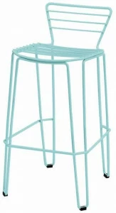 iSimar Садовый стул из стали с подставкой для ног Menorca 8067 / 8068