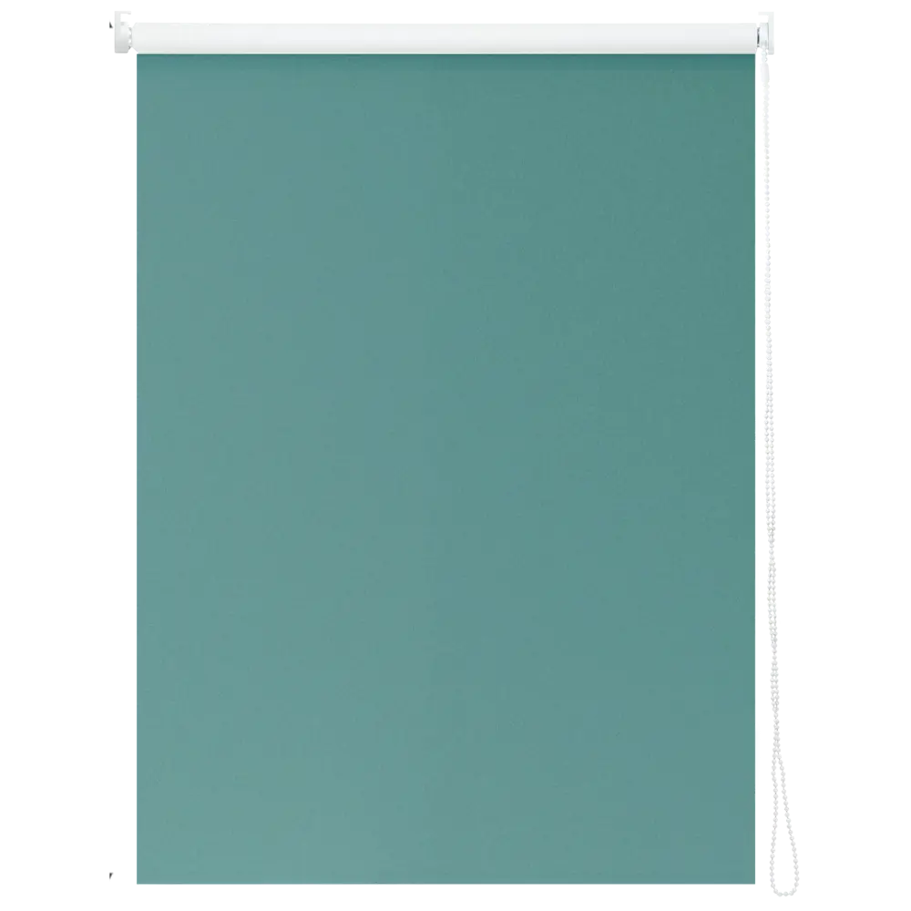 Штора рулонная блэкаут Inspire Santos 60x160 см бирюзовая Celadon 2 82692232 STLM-2175383