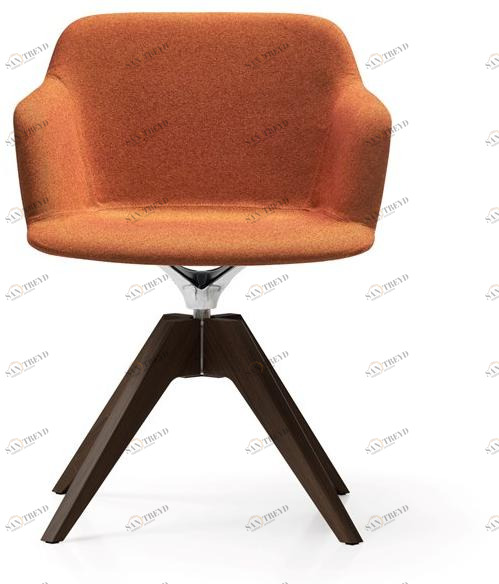 Quinti Sedute Кресло вращающееся на козелке с подлокотниками Deep cover sun-id-1445660