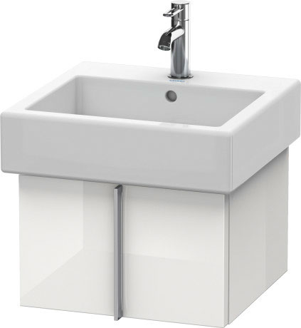VE610300909 Vero Тумбочка подвесная Светло-голубой матовый декор Duravit - Вид №1
