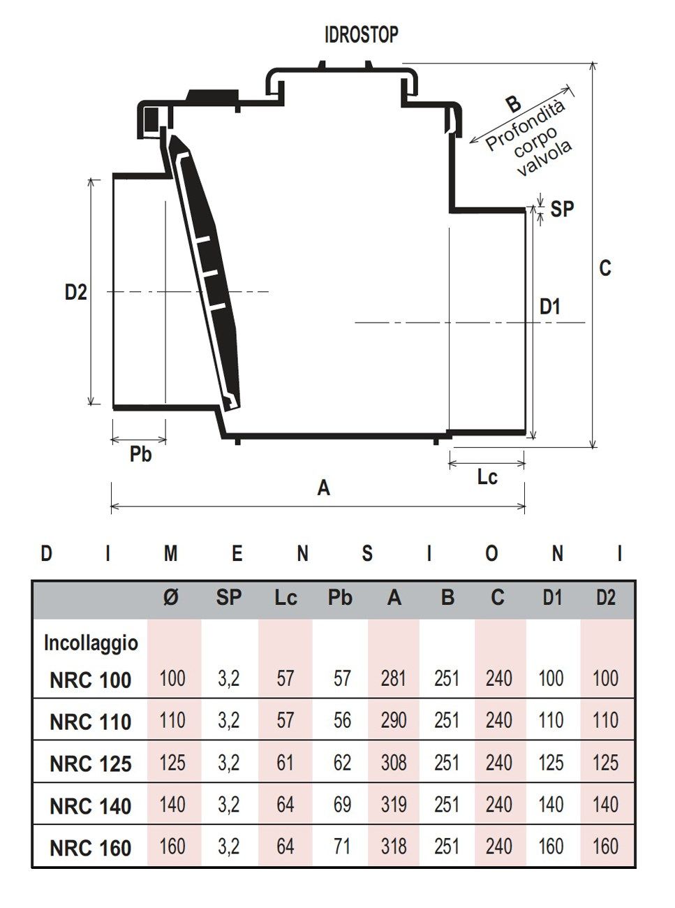 Обратный клапан для склеивания First Corporation First Plast ARCH-00031560 - Вид №2