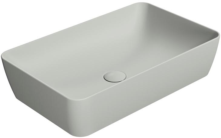 Подвесная раковина настенная овальная GSI ceramica Color elements белая sun-id-1383624 - Вид №10