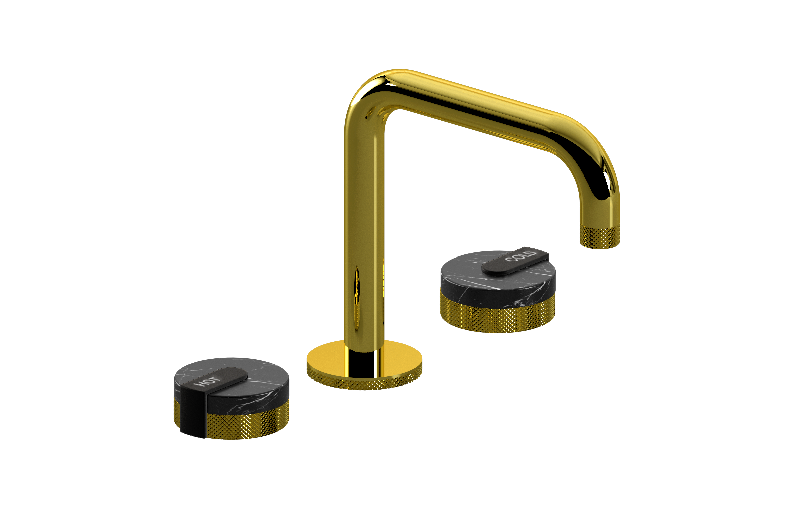 E-11511-R2MB-L1MBK-PB Смеситель для умывальника на 3 отвертия GRAFF MOD+